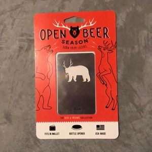 Open Beer Season bottle opener